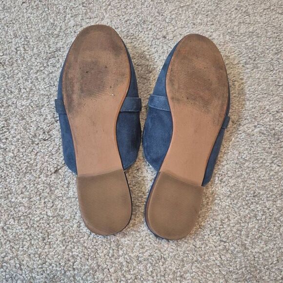 Franco Sarto Dionne Suede  Slip On Slide Flat Size 7.5 - Picture 6 of 6